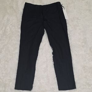 Calvin Klein Navy Blue Highline Tapered Ankle Length Pants. Sz 6. NWT!